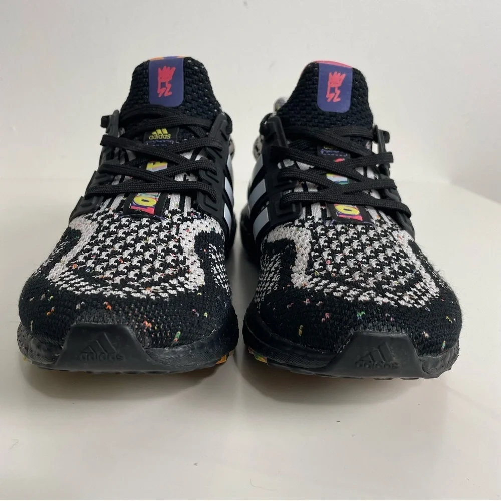 ADIDAS Ultraboost 5.0 DNA LOVE UNITES PRIDE Running Shoes Mens 5.5 Black Unisex